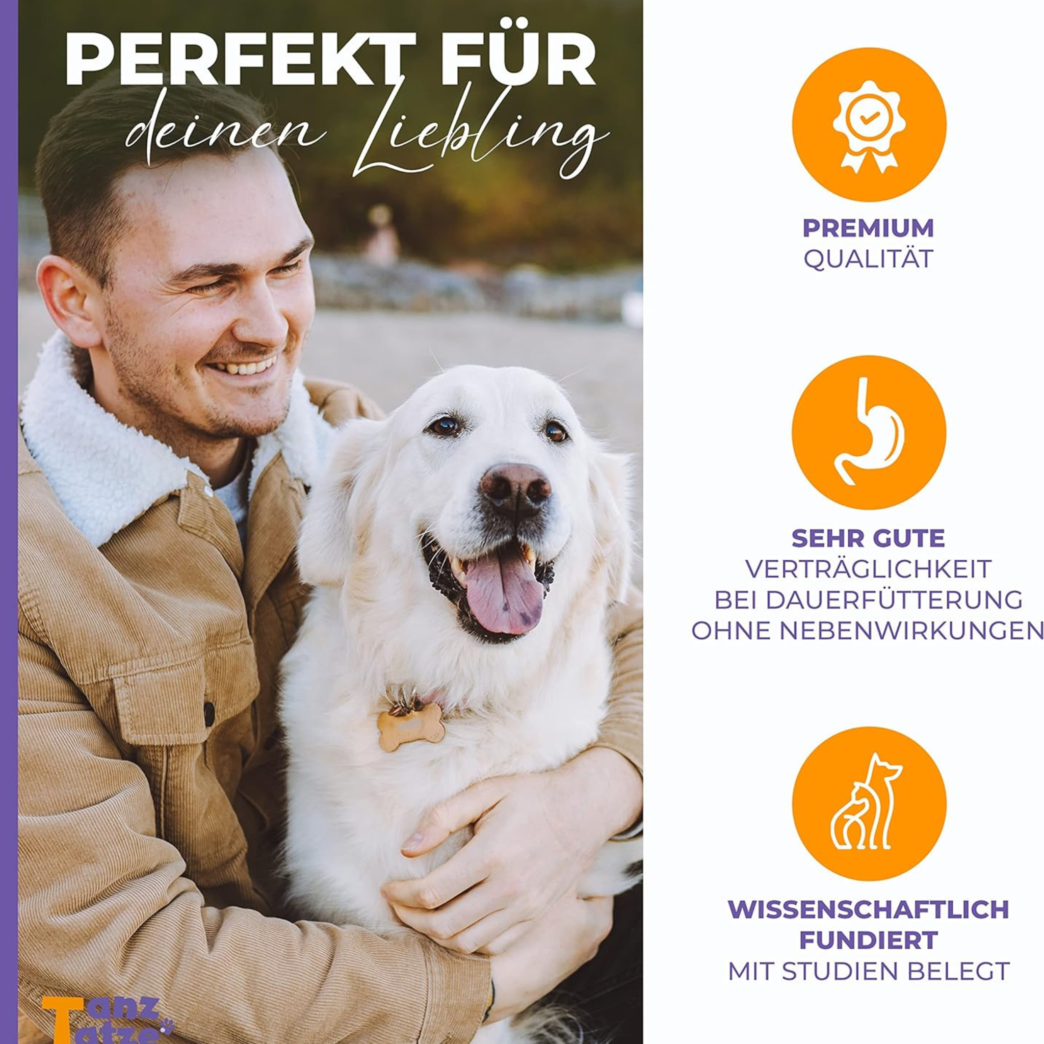 TanzTatze Aktivkollagen - Gelenkpulver zum Knorpelaufbau - 300 g