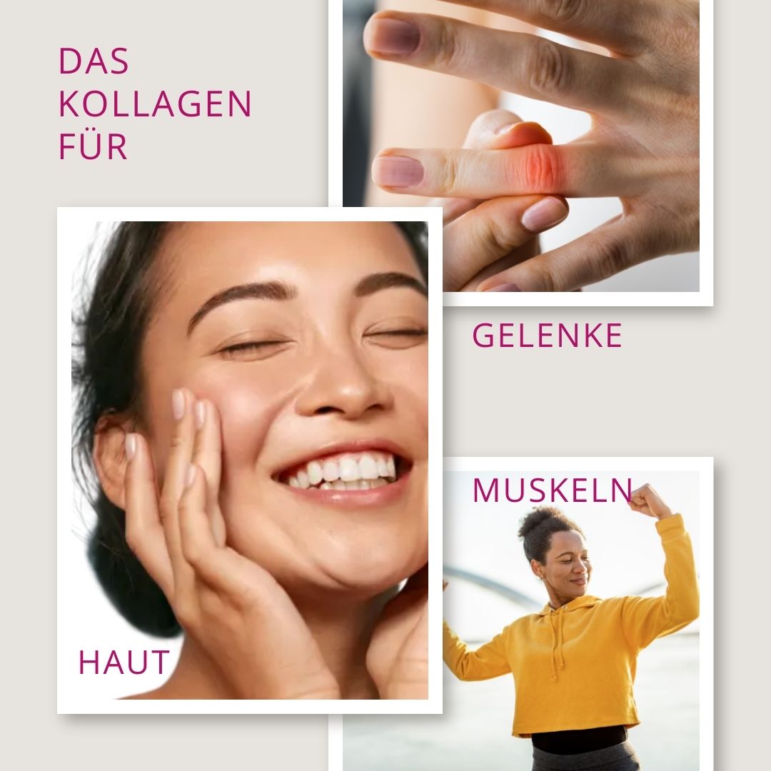Premium Vitalkollagen für Haut, Gelenke und  Muskeln - 300 g Pulver